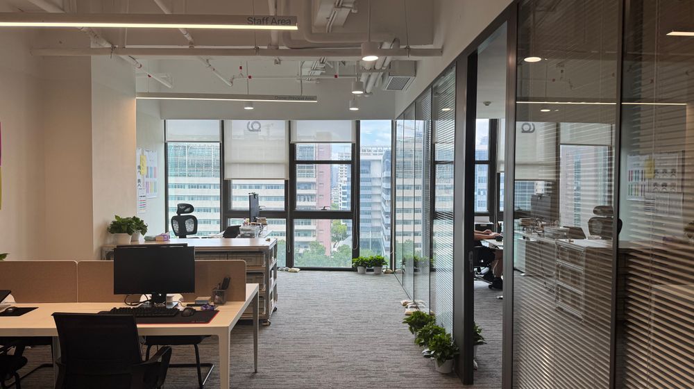 A modern office where launch plans are put into action